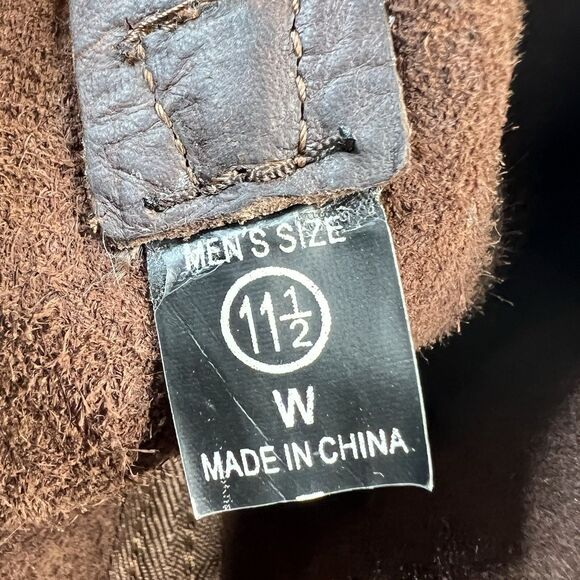 AdTec Men's Classic Western Boot 11.5 US Ranch Wellington Brown Leather 1552 - Picture 12 of 12